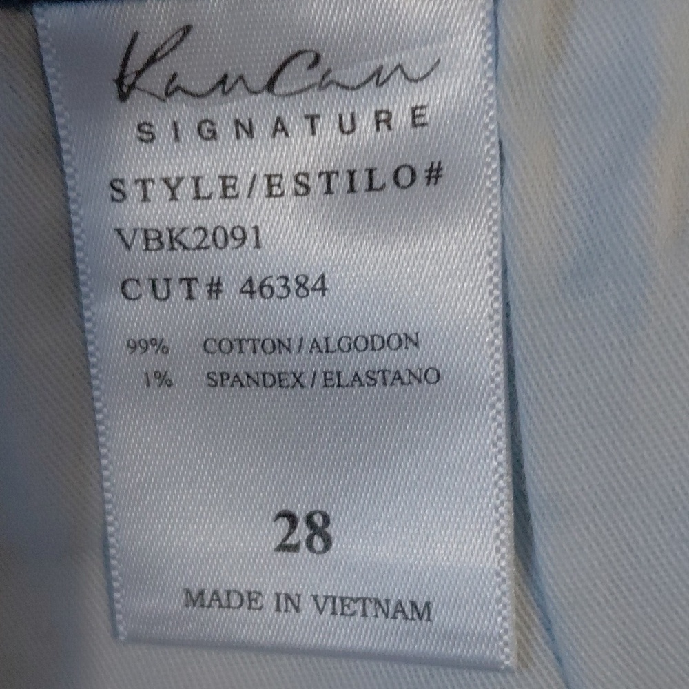 EUC KanCan Sz 28 Style Estilo  Distressed Denim Shorts - Picture 5 of 8